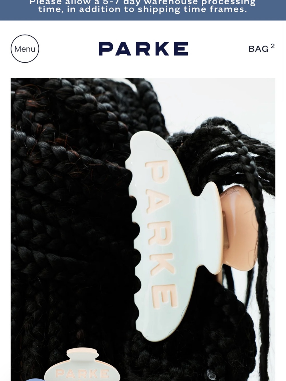 Parke Hair Clip - sprinkle